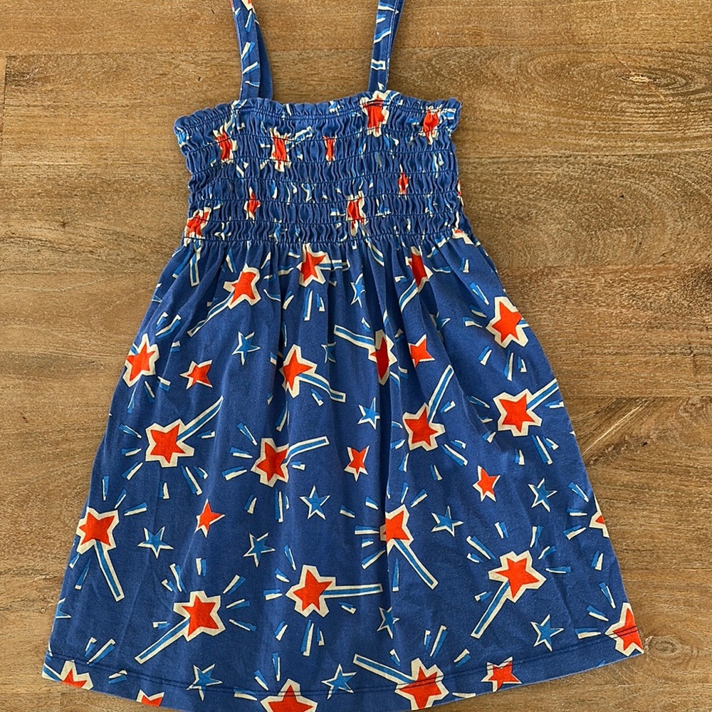 Hanna Anderson Blue Starry Kids Dress